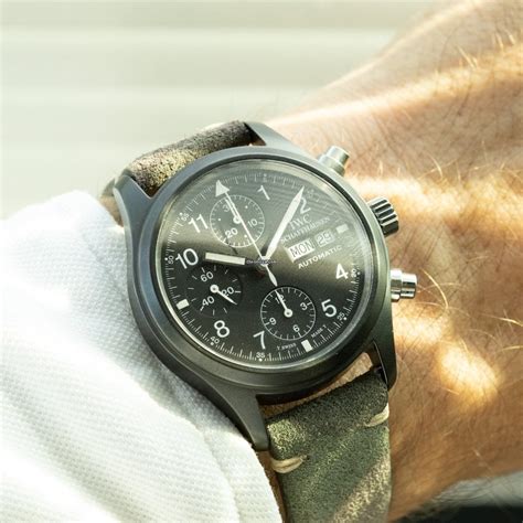 iwc ceramic flieger chronometer.